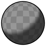 Simple black outline 